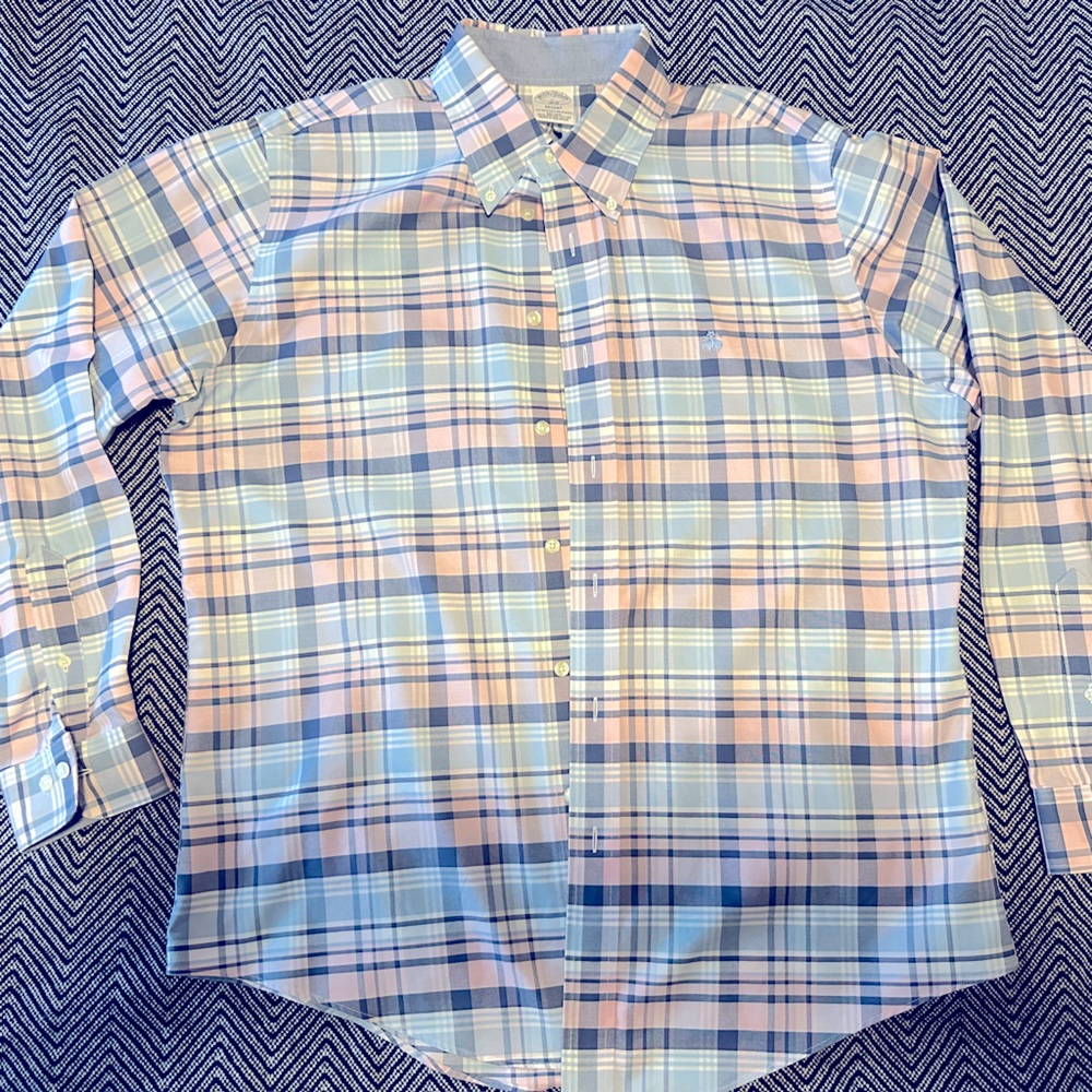 Brooks Brothers cotton button down shirt.